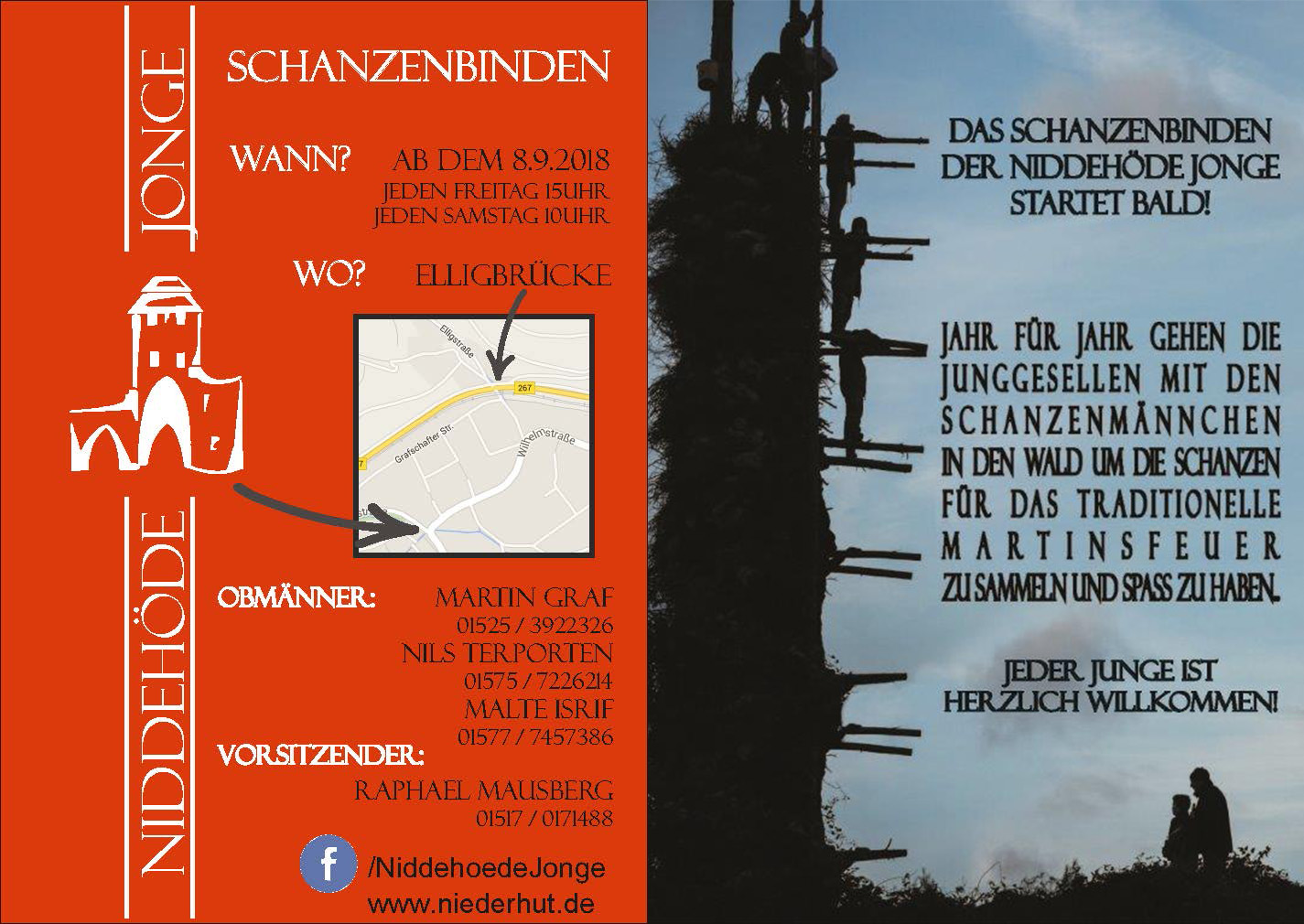 Schanzenbinden Flyer 2018